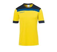 uhlsport Offense 23 Trikot Kurzarm Football Apparel Homme, Bleu Marine/Rouge/Blanc, 8-9 Ans