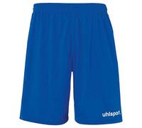 uhlsport Performance Shorts Shorts de Sport pour Hommes Football Soccer Fitness Randonnée Cyclisme Course à Pied - 100% Polyester recyclé - Azur/Blanc - Taille M