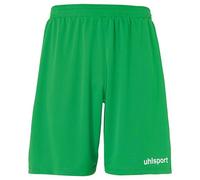 uhlsport Performance Shorts Shorts de Sport pour Hommes Football Soccer Fitness Randonnée Cyclisme Course à Pied - 100% Polyester recyclé - Vert/Blanc - Taille XXL