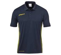 uhlsport Score Polo Mixte Enfant, Marine/Fluo Jaune, FR : XXS (Taille Fabricant : 140)