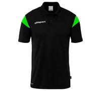 Uhlsport Polo Squad 27 manches courtes Noir 12-13 ans Garçon