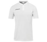 Uhlsport Essential Poly Short Sleeve Polo Blanc 3XL Homme