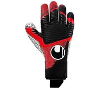 uhlsport Powerline Supergrip+ Reflex Gants de Gardien de But de Football pour Enfants et Hommes, Gants de Football avec Une Nouvelle Formule de Mousse adhésive et des éléments High-Grip