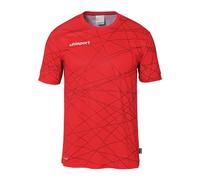 Uhlsport Prediction Short Sleeve T-shirt Rouge L Homme