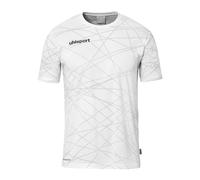 Uhlsport Prediction Short Sleeve T-shirt Blanc 3XL Homme