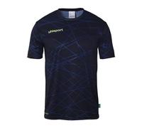 Uhlsport Prediction Short Sleeve T-shirt Bleu 6-7 Years Garçons