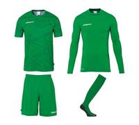 uhlsport Prediction Torwart Set Ensemble Maillot, Vert, m Mixte