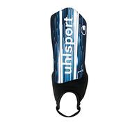 uhlsport Pro Lite Plus Enfants Adultes Protège-Tibias Football - Design léger avec Coque Rigide de Protection et Protection de la Cheville - Unisexe Hommes Femmes - Taille M