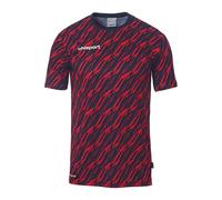 uhlsport Progressive 28 Jersey Maillot de Football à Manches Courtes T-Shirt de Sport pour Enfants et Adultes - Coupe Homme - Maillot de Football Respirant