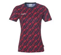 uhlsport Progressive 28 Jersey T-Shirt de Sport à Manches Courtes pour Enfants et Adultes - Coupe Femme - Maillot de Sport Respirant
