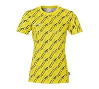 uhlsport Progressive 28 Jersey T-Shirt de Sport à Manches Courtes pour Enfants et Adultes - Coupe Femme - Maillot de Sport Respirant