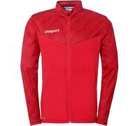 uhlsport Football Progressive 28 Poly Veste d'entraînement pour homme, veste de sport, sweat-shirt sans capuche avec col montant et poches zippées