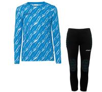 Uhlsport Ensemble gardien de but Progressive manches longues Bleu 8 ans Garçon