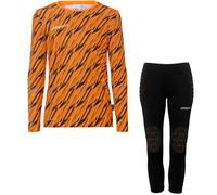 Uhlsport Ensemble gardien Progressive Junior – Orange fluo/Noir – 12 ans EU