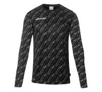Uhlsport Maillot gardien du but Progressive – manches longues, coudes rembourrés, noir – L Homme