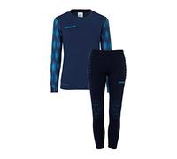 uhlsport Reaction Junior Goalkeeper-Set Complet, composé de t-Shirts et Pantalons rembourrés, vêtements de Gardien pour garçons Hommes