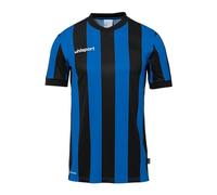 uhlsport Retro Stripe Shirt Manches Courtes - Maillot de Football au Design rétro - Maillot de Football pour Hommes et Enfants