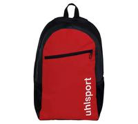 Uhlsport Sac à dos ESSENTIAL BACKPACK – multifonction résistant à l'eau/saleté 20 L rouge/noir/blanc