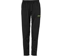 uhlsport Score Classic Pantalon Homme, Noir/Fluo Vert, M