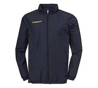 Uhlsport Score Homme Veste de Pluie, Marine/Fluo Jaune, FR : 2XL (Taille Fabricant : XXL)