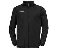 uhlsport Score Homme Veste de Pluie, Noir/Fluo Vert, XXL