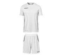 uhlsport Score Kit Homme Maillot&Shorts Set, Blanc/Noir, FR : 2XL (Taille Fabricant : XXL)