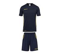 uhlsport Score Kit Homme Maillot&Shorts Set Homme Marine/Fluo Jaune FR : 2XL (Taille Fabricant : XXL)