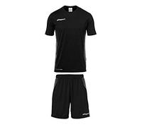 uhlsport Score Kit Homme Maillot&Shorts Set Homme Noir/Blanc FR : 2XL (Taille Fabricant : XXL)