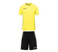uhlsport Score Kit Maillot/Short Homme, Jaune Fluo/Noir, FR (Taille Fabricant : XL)