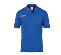 uhlsport Score Polo Enfant, Azur Bleu/Limonène Jaune, FR : XXS (Taille Fabricant : 140)