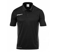 uhlsport Score Polo Enfant, Noir/Blanc, FR : XXS (Taille Fabricant : 140)