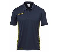 uhlsport Score Polo Mixte Enfant, Marine/Fluo Jaune, FR : XXS (Taille Fabricant : 152)