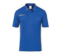 uhlsport Score Polo Shirt Homme Poloshirt, azurbleu/limonenjaune, FR : 2XL (Taille Fabricant : XXL)