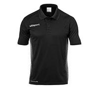 uhlsport Score Polo Shirt Homme Poloshirt, Noir/Blanc, M