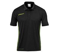 uhlsport Score Polo Shirt Homme Poloshirt, Noir/Fluo Vert, FR (Taille Fabricant : XL)