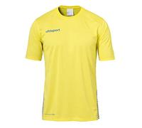 uhlsport Score Training T-Shirt Homme, limonenjaune/azurbleu, M