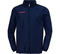 uhlsport Score Veste de Pluie Homme, Marine/Fluo Rouge, FR : 2XL (Taille Fabricant : XXL)