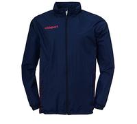 uhlsport Score Veste Mixte Enfant, Marine/Fluo Rouge, FR : XXS (Taille Fabricant : 116)