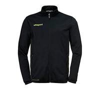 uhlsport Score Veste Mixte Enfant, Noir/Fluo Vert, FR : XXS (Taille Fabricant : 128)