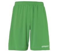 Uhlsport Shorts de sport Performance pour hommes - 100% polyester recyclé - Vert/Blanc - Taille 152