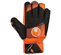uhlsport Soft Resist+ Flex Frame Gants de Gardien de Football - Gants pour Gardien de But - spécialement conçus pour Le Gazon synthétique et Les sols durs - avec Protection des Doigts