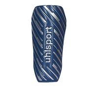 uhlsport Speedshield protège-Tibias de Football pour Enfants et Adultes - protège Tibia Foot Enfant Ultra-léger - Respirant et léger avec Bas de Compression élastique, Bleu Marine