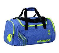 Uhlsport SPORTBAG Sacs de Sport Mixte Adulte, Jeans Bleu/Jaune Fluo, FR : M (Taille Fabricant : M)