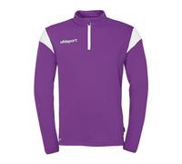uhlsport Squad 27 1/4 Zip Top Football Maillot de Football à Manches Longues et Pull-Over de Sport de Coupe Unisexe