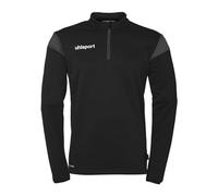 uhlsport Squad 27 1/4 Zip Top Football Maillot de Football à Manches Longues et Pull-Over de Sport de Coupe Unisexe