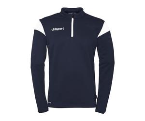 uhlsport Squad 27 1/4 Zip Top Football Maillot de Football à Manches Longues et Pull-Over de Sport de Coupe Unisexe