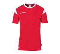 uhlsport Squad 27 Maillot de Football à Manches Courtes T-Shirt de Sport pour Enfants et Adultes - Unisexe - Maillot de Football Respirant
