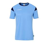 uhlsport Squad 27 Maillot de Football à Manches Courtes T-Shirt de Sport pour Enfants et Adultes - Unisexe - Maillot de Football Respirant