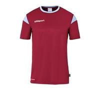 uhlsport Squad 27 Maillot de Football à Manches Courtes T-Shirt de Sport pour Enfants et Adultes - Unisexe - Maillot de Football Respirant