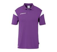 uhlsport Squad 27 Polo Shirt, Mauve/Blanc, 3XL Unisex